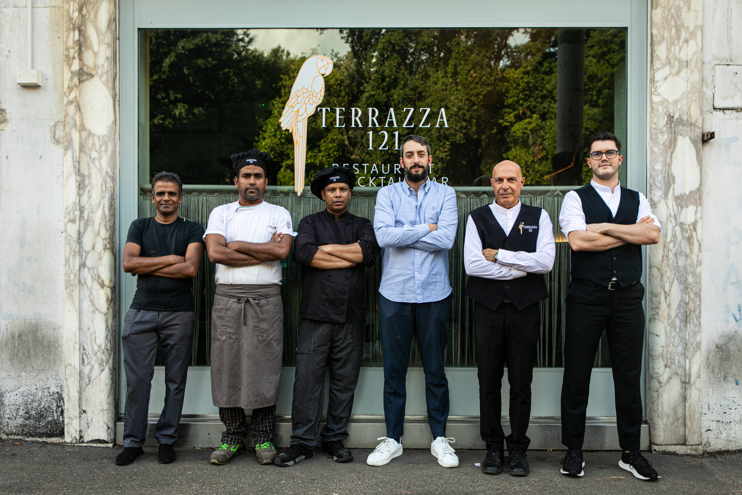 Lo staff di Terrazza 121